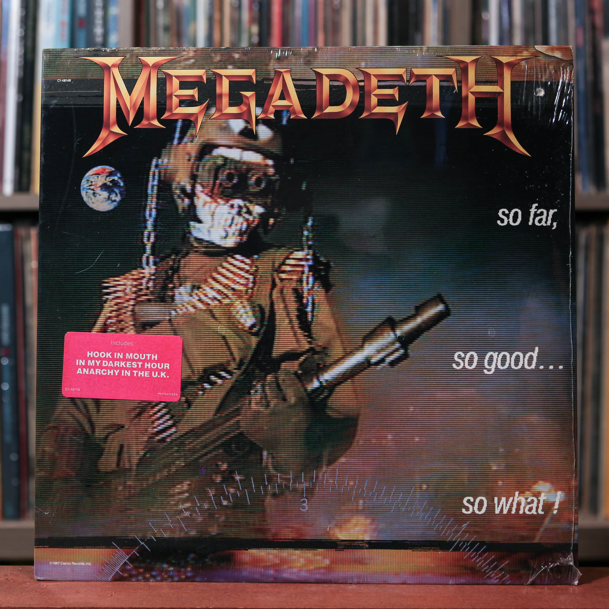 MEGADETH/SO FAR, SO GOOD, SO WHAT!/CAPITOL C148148 LP Megadeth