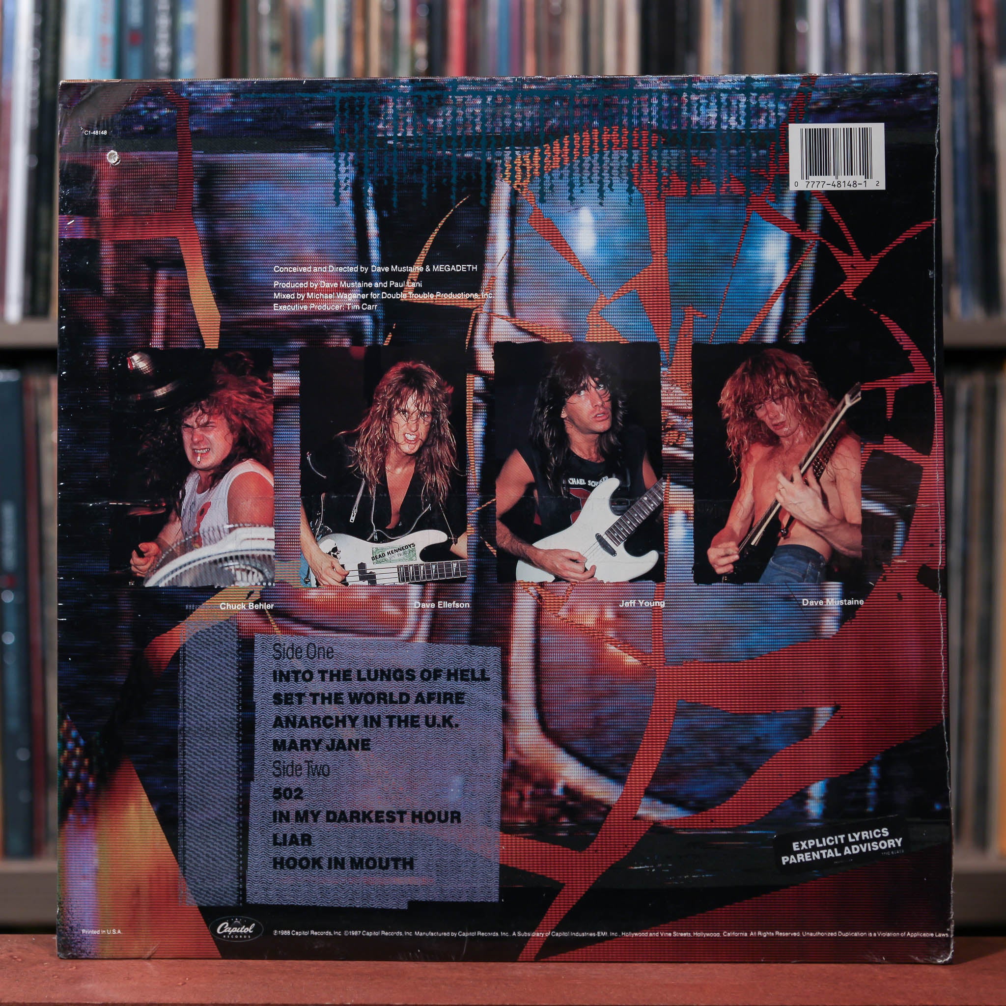 Megadeth - So Far, So Good So What! - 1988 Capitol Records, SEALED