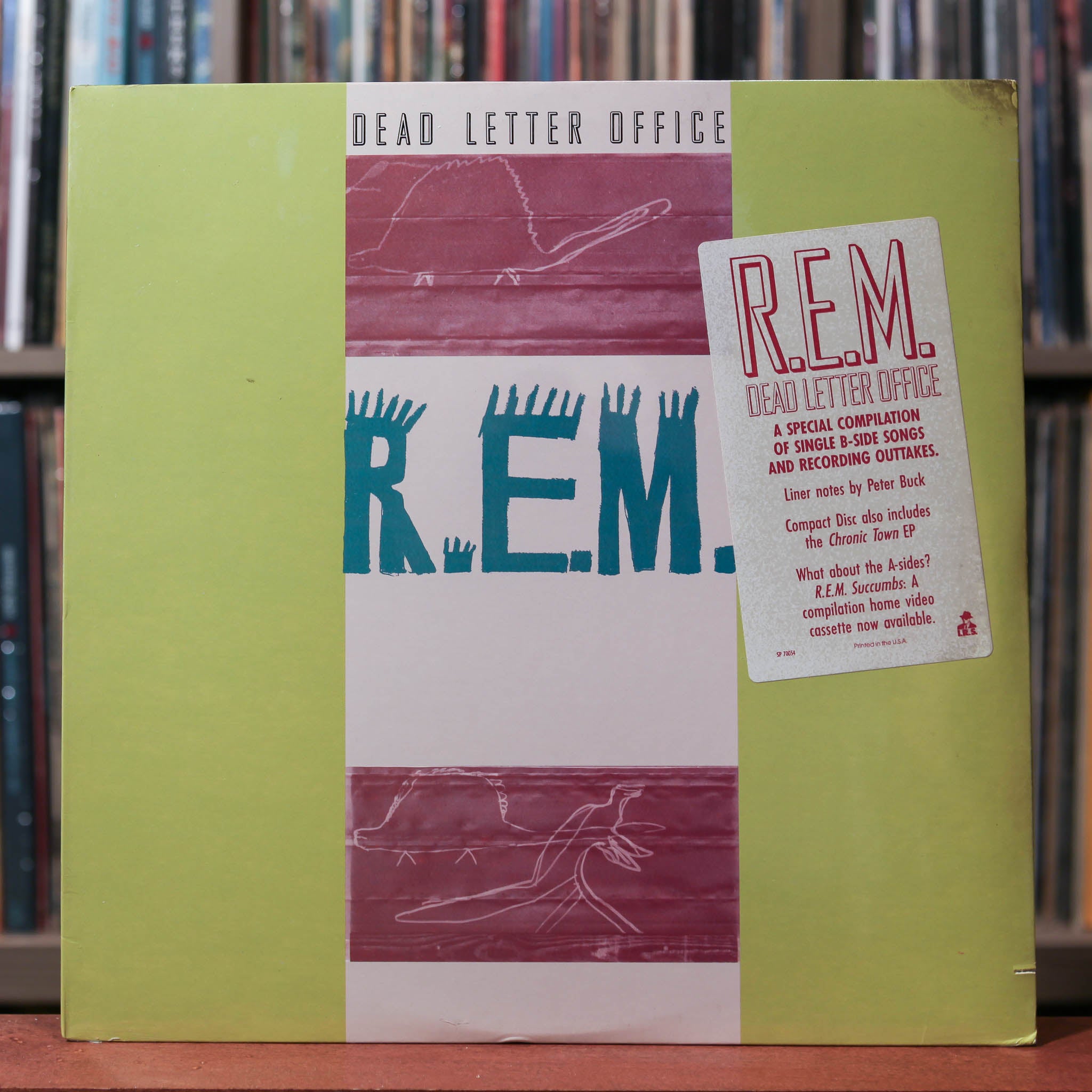 R.E.M. - Dead Letter Office - 1987 I.R.S. Records, SEALED