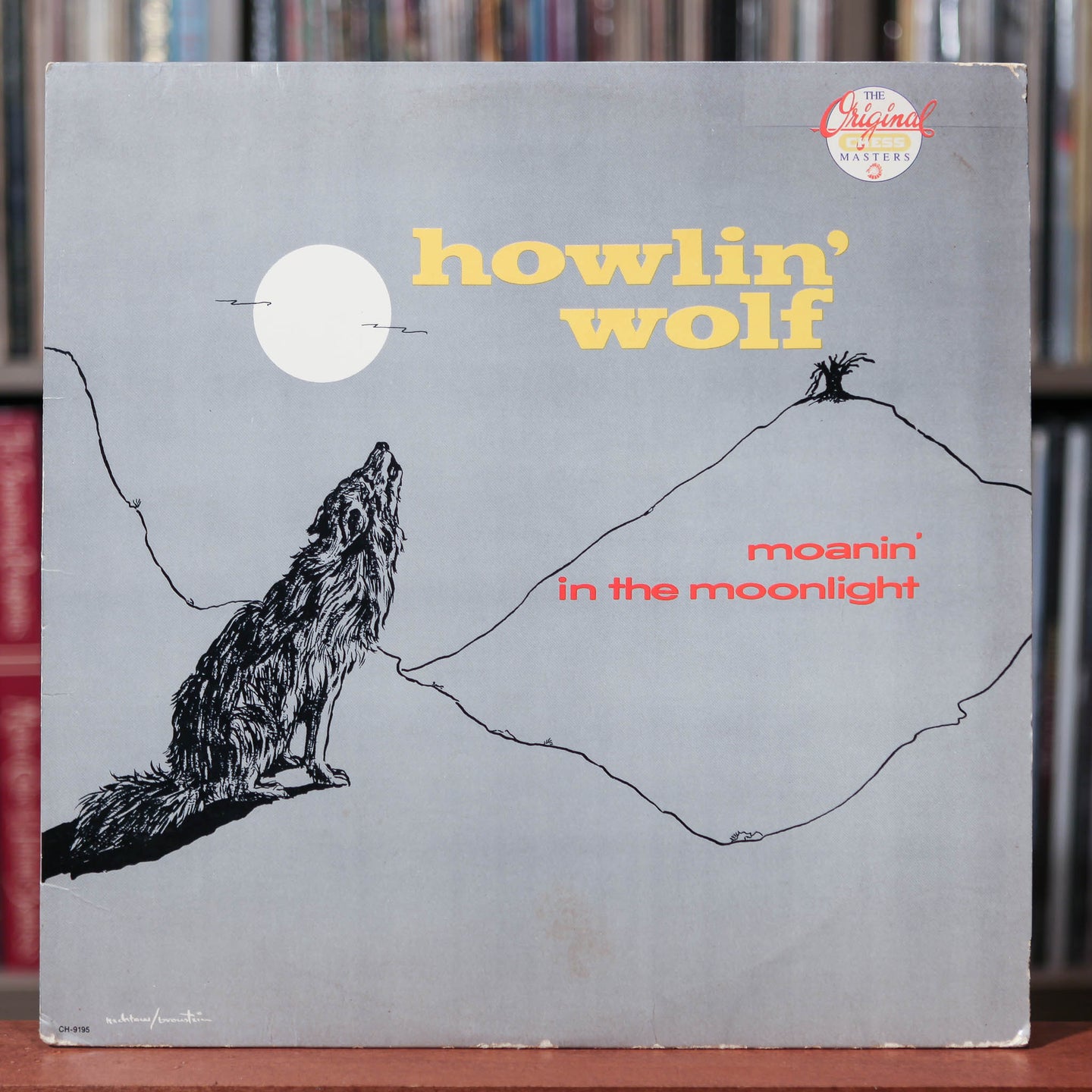 Howlin' Wolf - Moanin' In The Moonlight - 1986 Chess, VG/VG+
