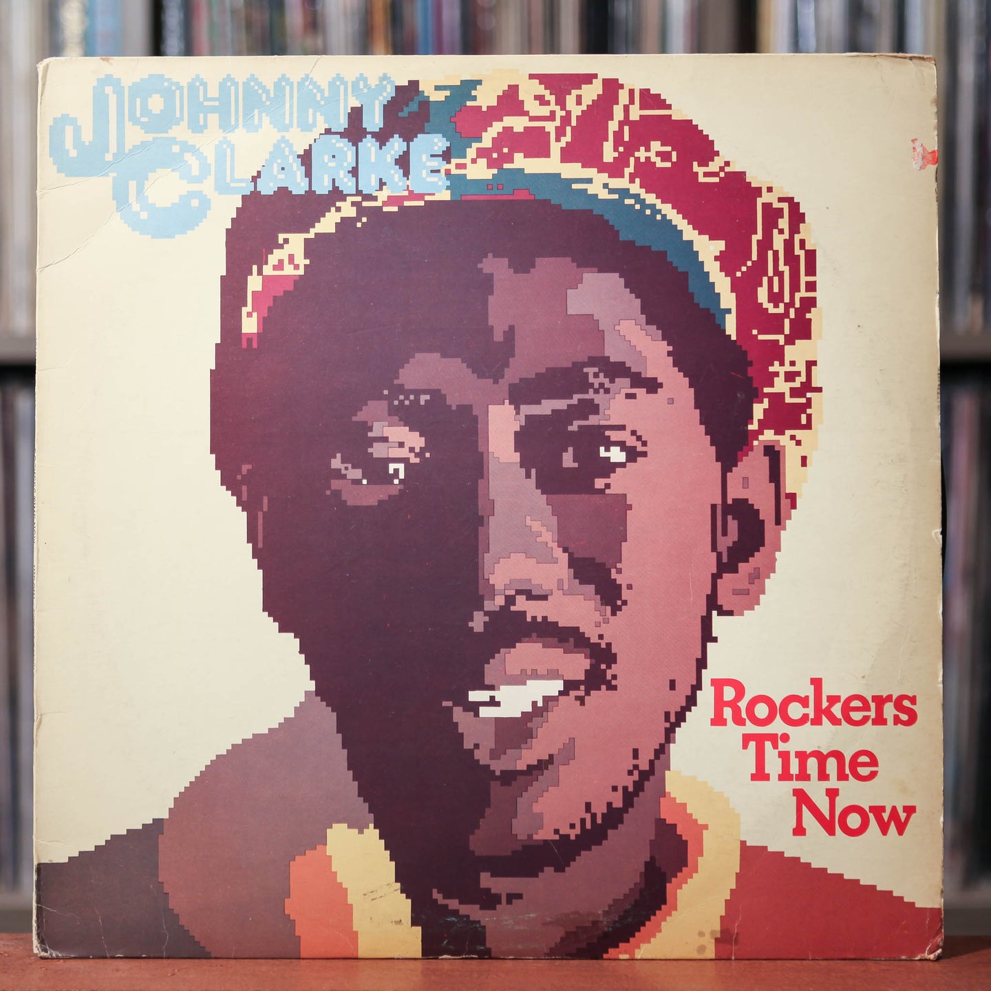 Johnny Clarke - Rocker Time Now - 1976 Virgin, VG/VG+