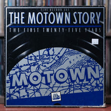 Load image into Gallery viewer, The Motown Story (The First Twenty-Five Years) - 5LP - 1983 Motown, G+/VG+
