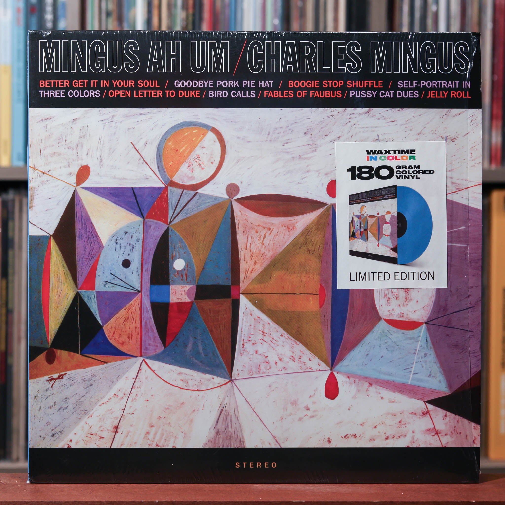 欧2LP Charles Mingus Mingus Ah Um The Stereo &amp; Mono Versions (-180g) 200898 GREEN CORNER 未開封 /00660 Charles Mingus – Mingus Ah Um (The Stereo & Mono Versions) – 2 x