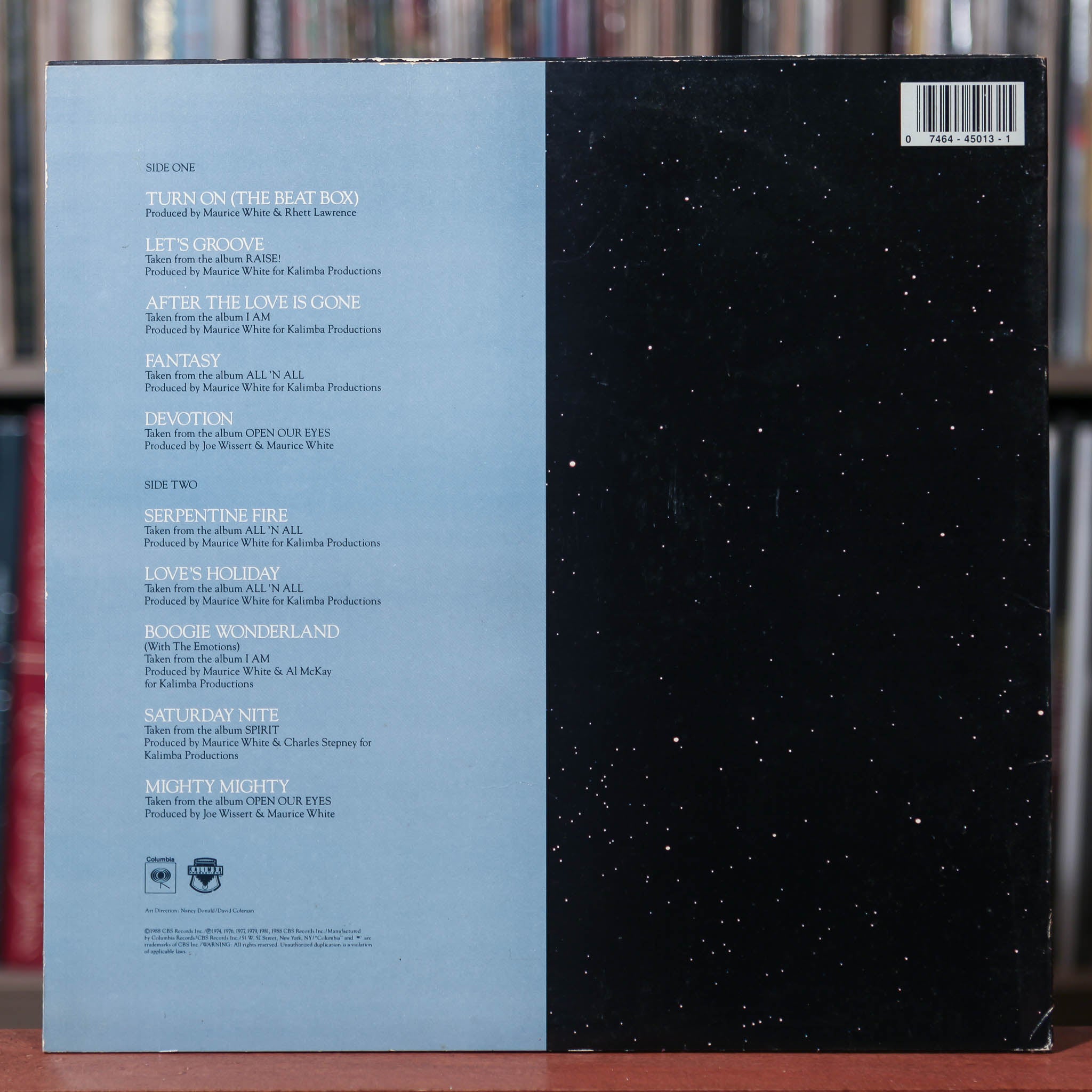 EWF ベストアルバム VOL. II LP Earth Wind & Fire - The Best of Earth, Wind & Fire, Vol.2