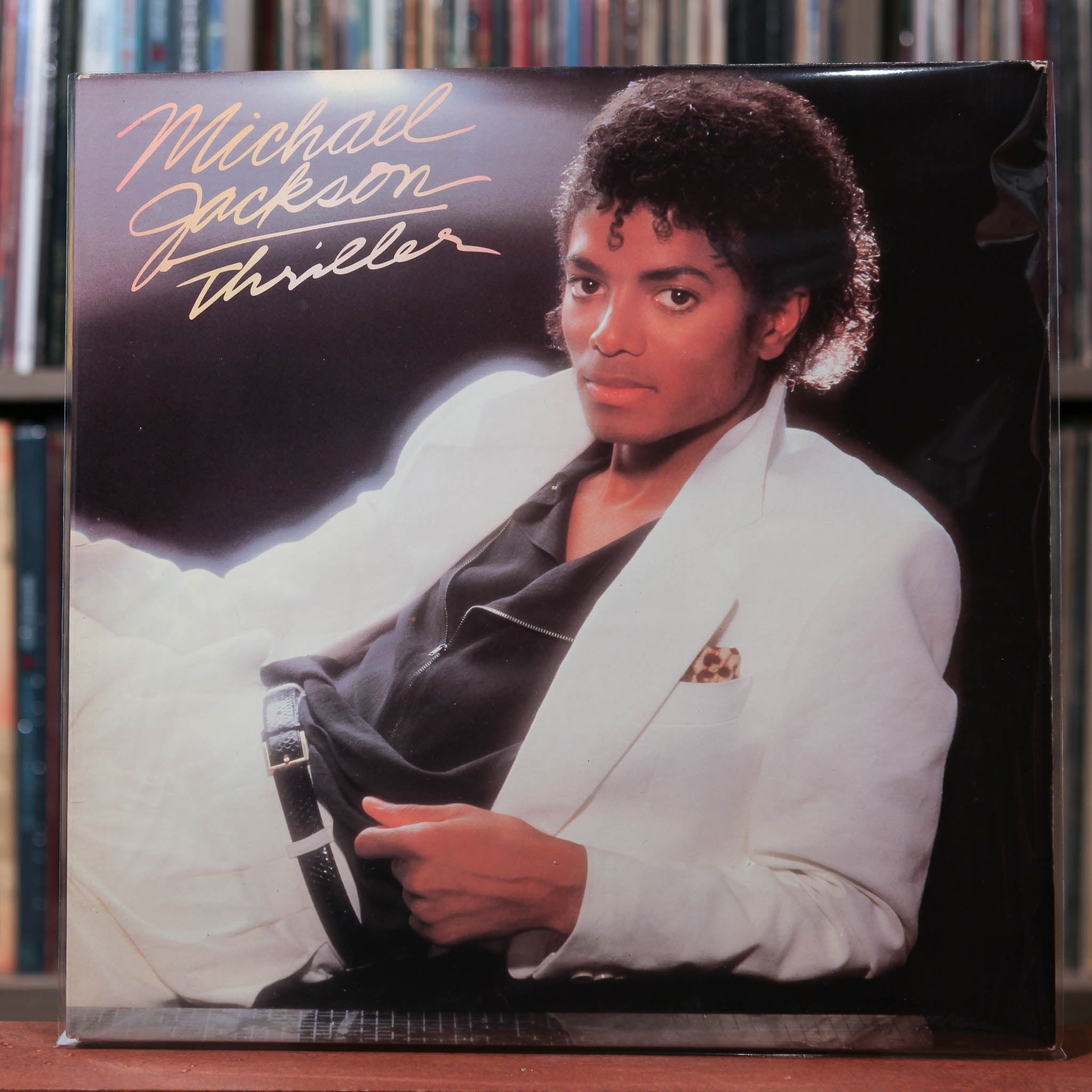Michael Jackson - Thriller - PROMO MISPRINT 1st PRESS 1982 Epic, VG+/V Michael Jackson - Thriller - PROMO MISPRINT 1st PRESS 1982 Epic, VG+/V