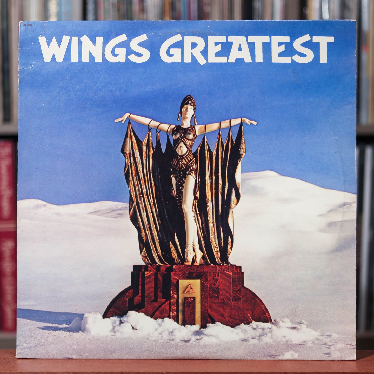 Wings - Greatest Hits - 1978 Capitol, VG/VG+ w/Poster