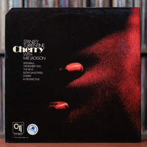 Stanley Turrentine With Milt Jackson - Cherry - 1972 CTI Records, VG+/VG+