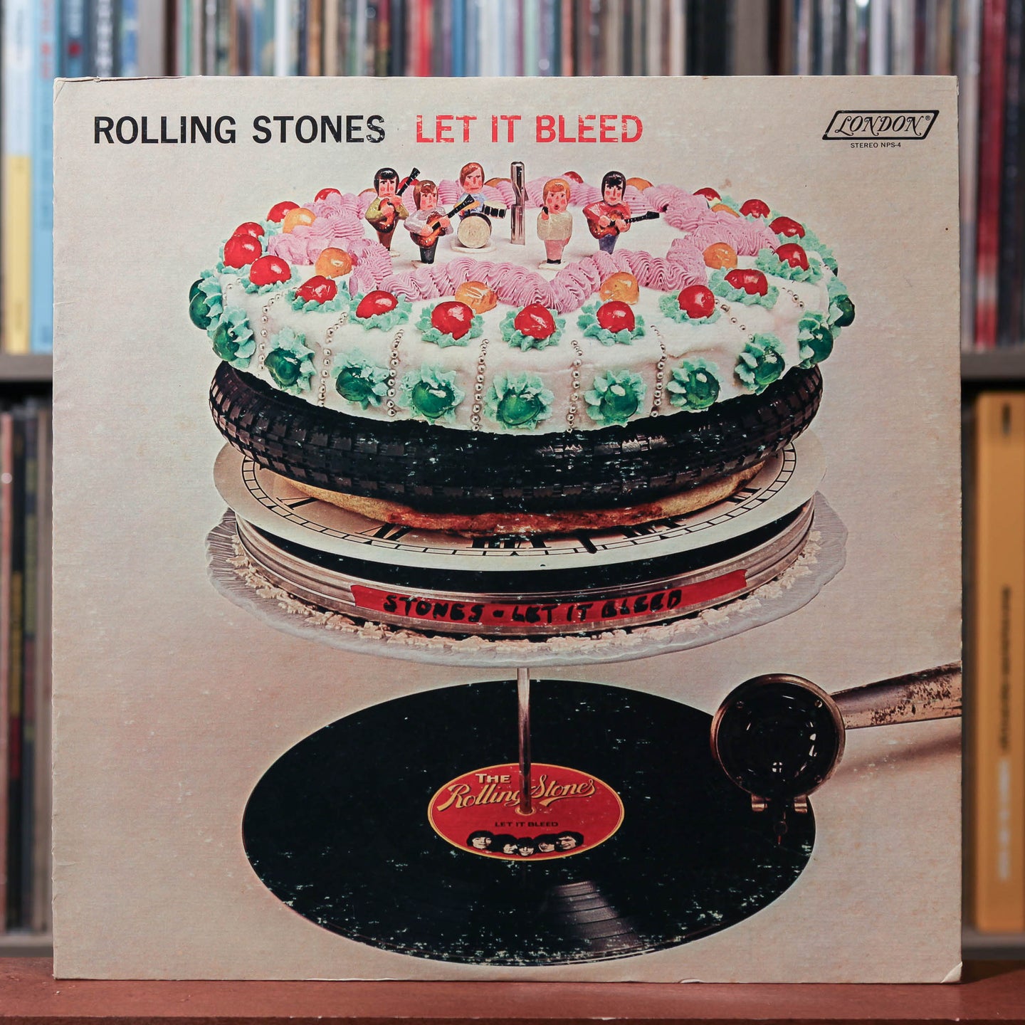The Rolling Stones - Let It Bleed - 1969 London Records, VG/VG
