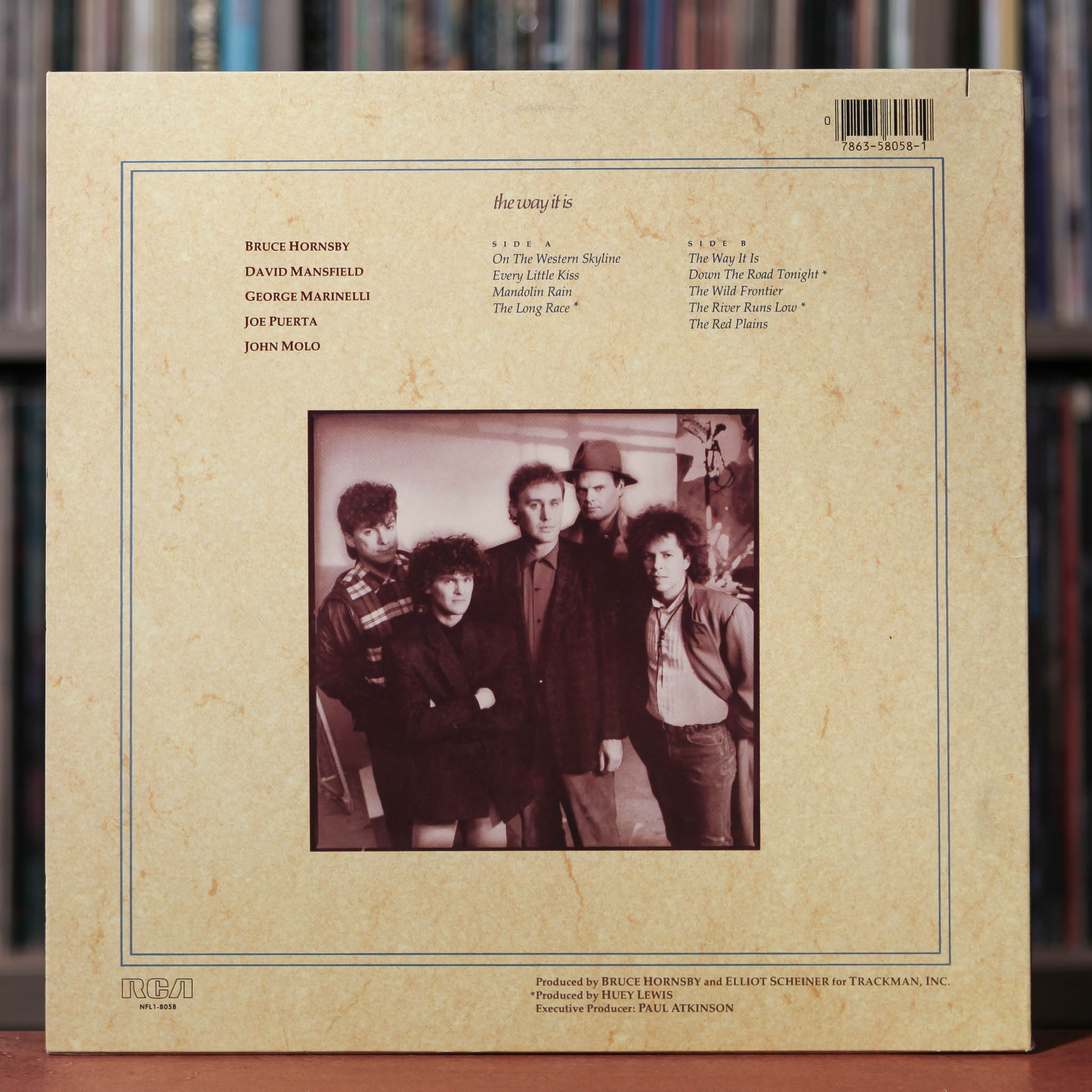 Bruce Hornsby And The Range - The Way It Is - 1986 RCA