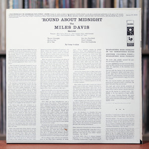 Miles Davis - 'Round About Midnight - 1970's Columbia, EX/EX