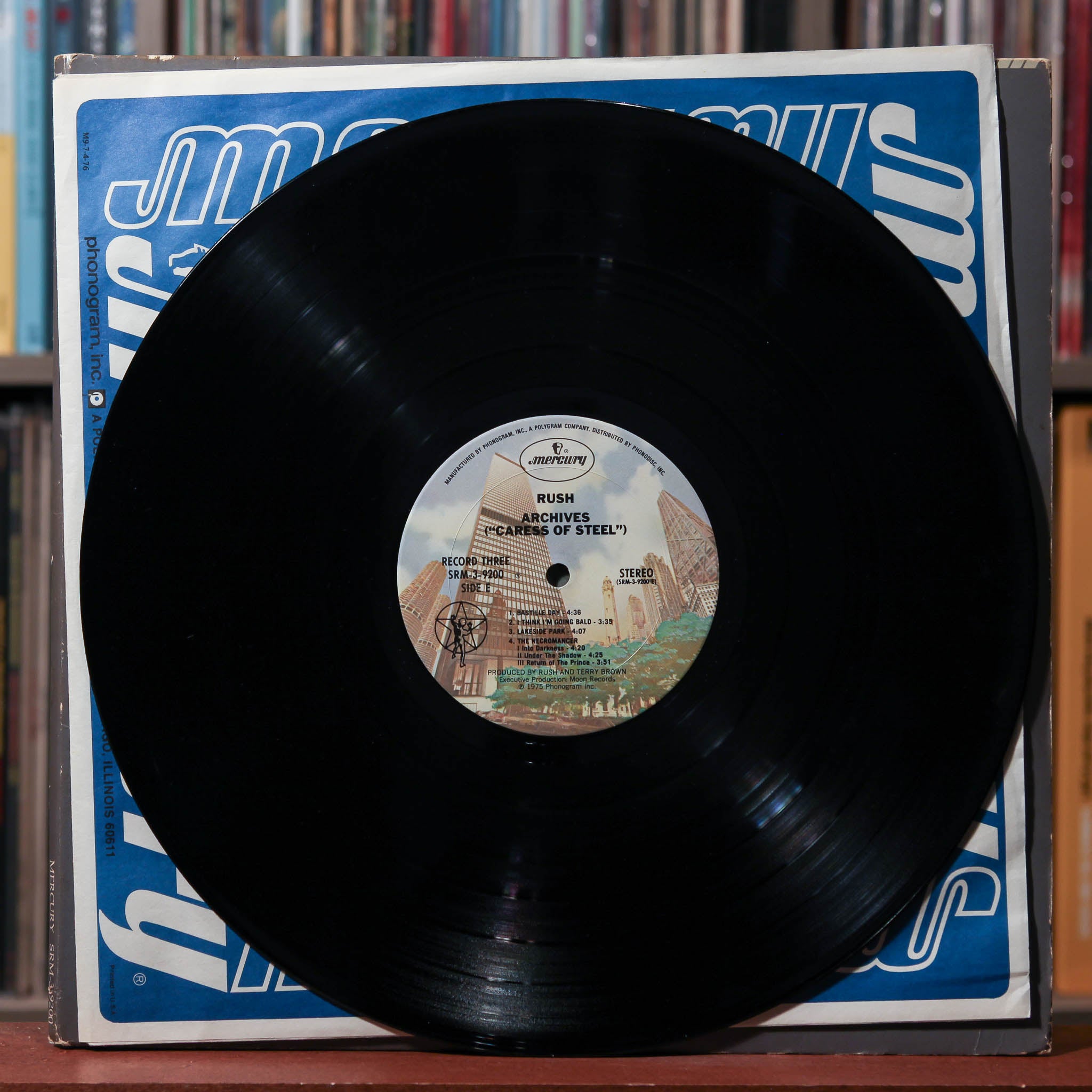 Rush - Archives - 3LP 1978 Mercury, VG&frasl;VG