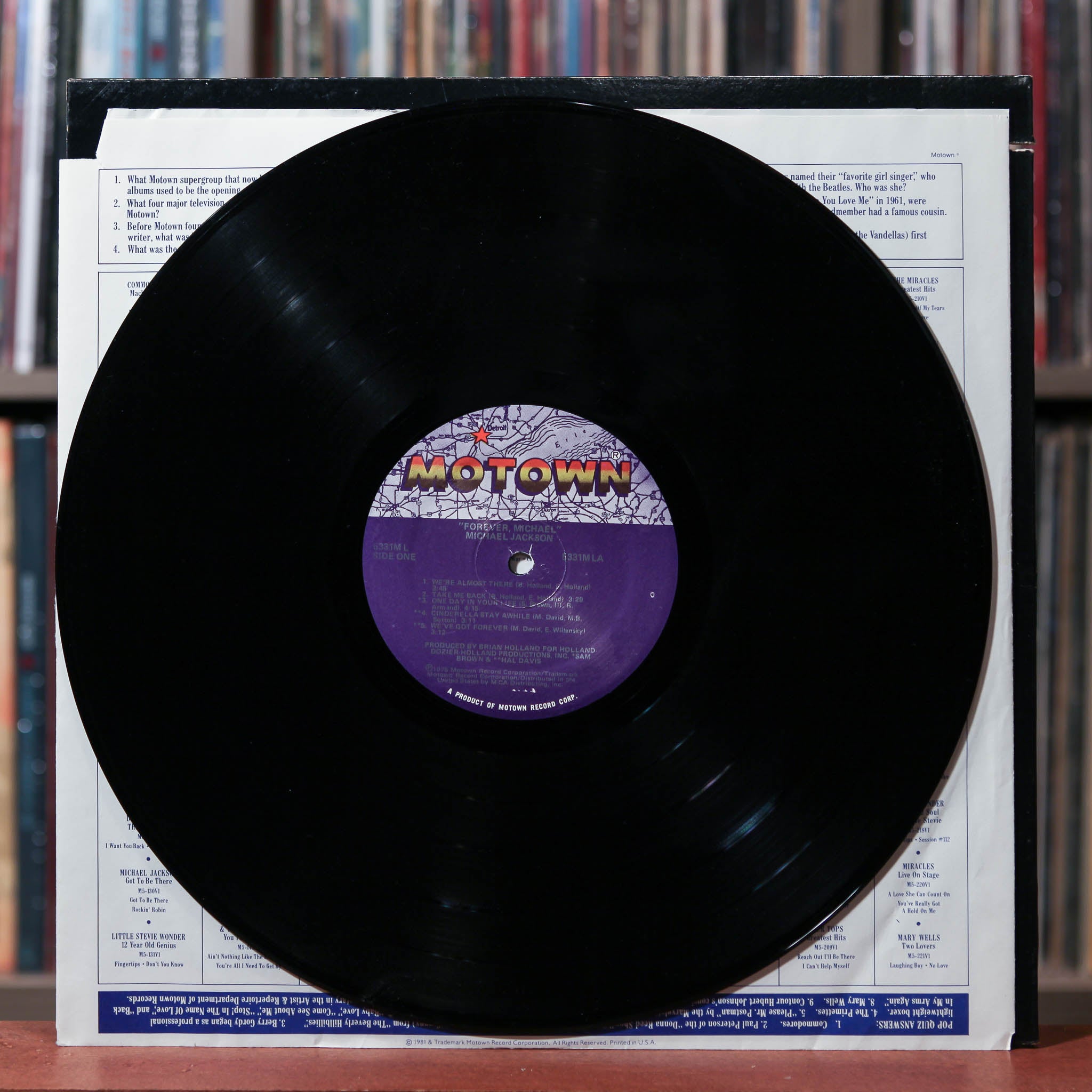 Michael Jackson - Forever, Michael - 1984 Motown, VG+/EX