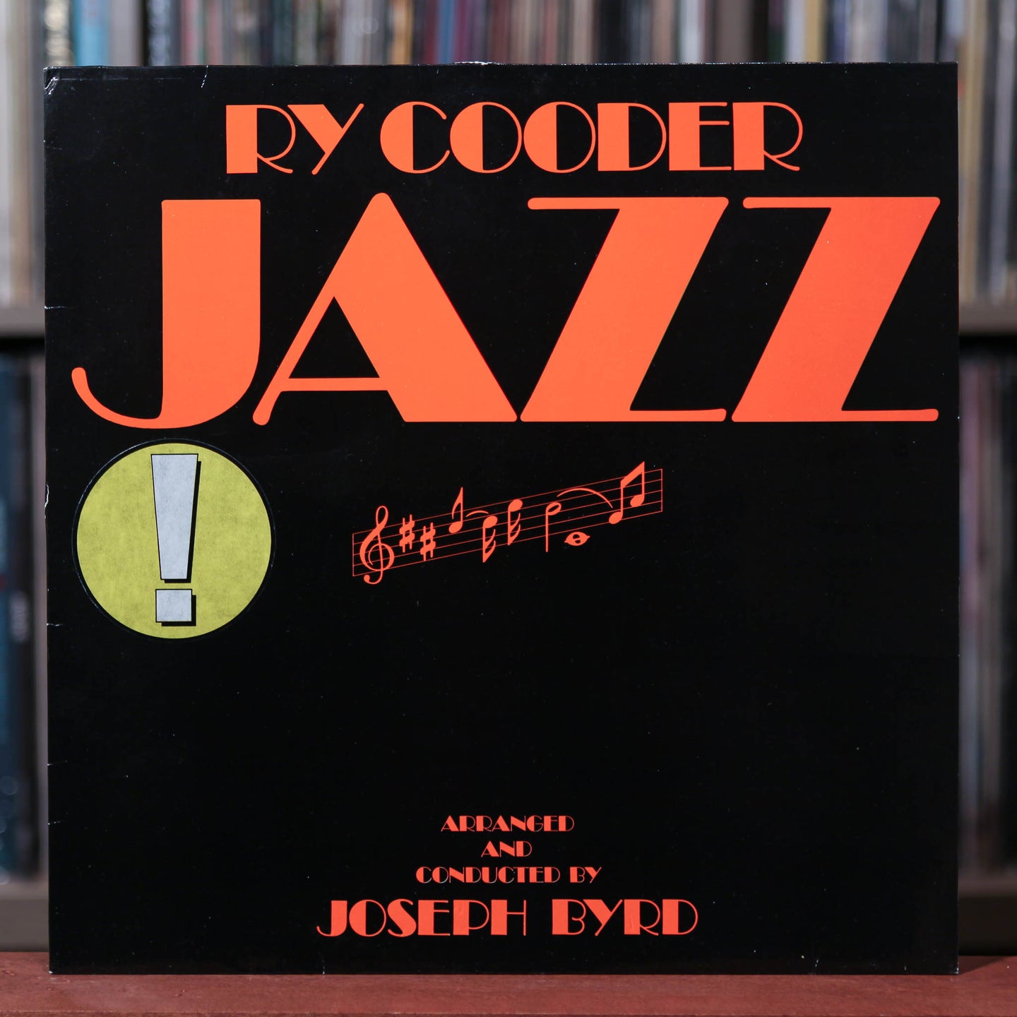 Ry Cooder - Jazz - German Import - 1978 Warner, VG/EX