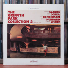 Load image into Gallery viewer, Stanley Clarke / Chick Corea / Joe Henderson / Freddie Hubbard / Lenny White - The Griffith Park Collection - 2LP - In Concert - RARE PROMO - 1983 Elektra Musician, EX/EX
