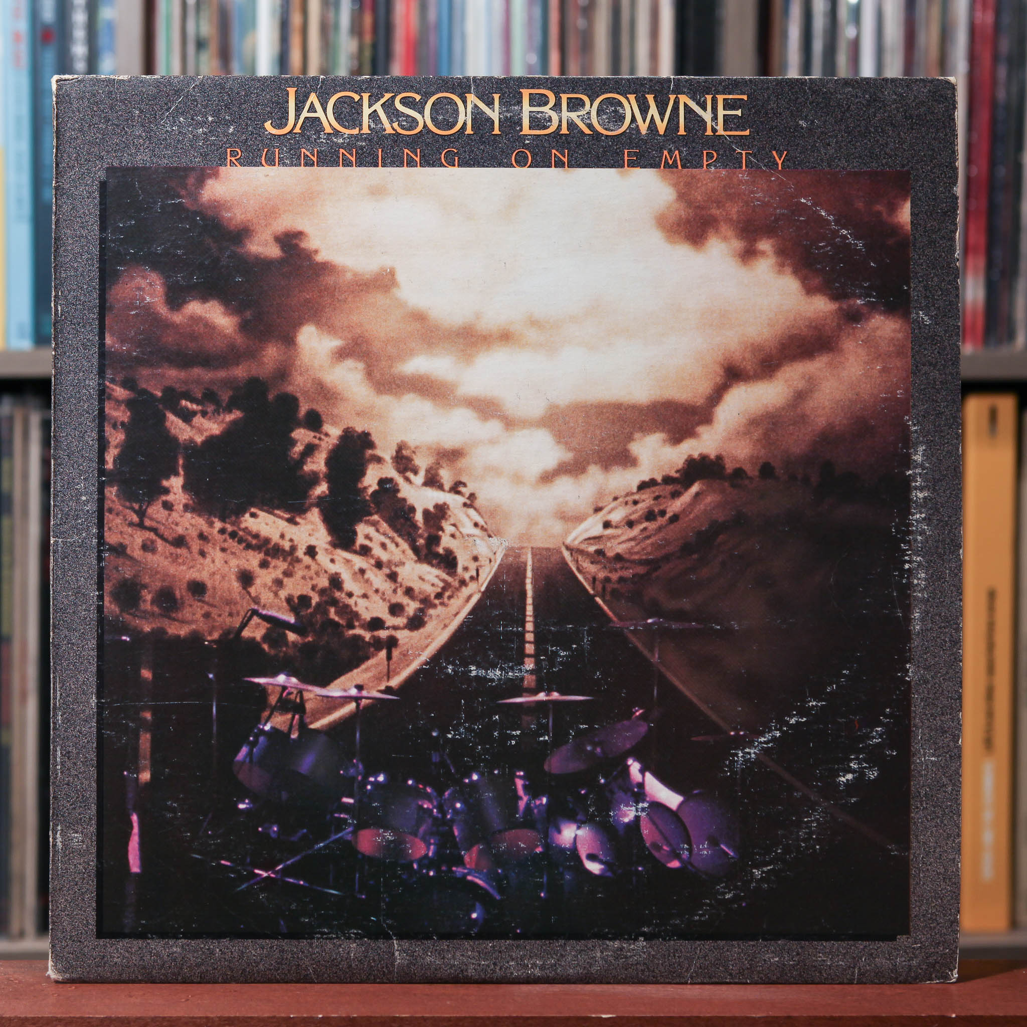 Jackson Browne - Running On Empty - W/ BOOKLET 1977 Asylum Records, VG