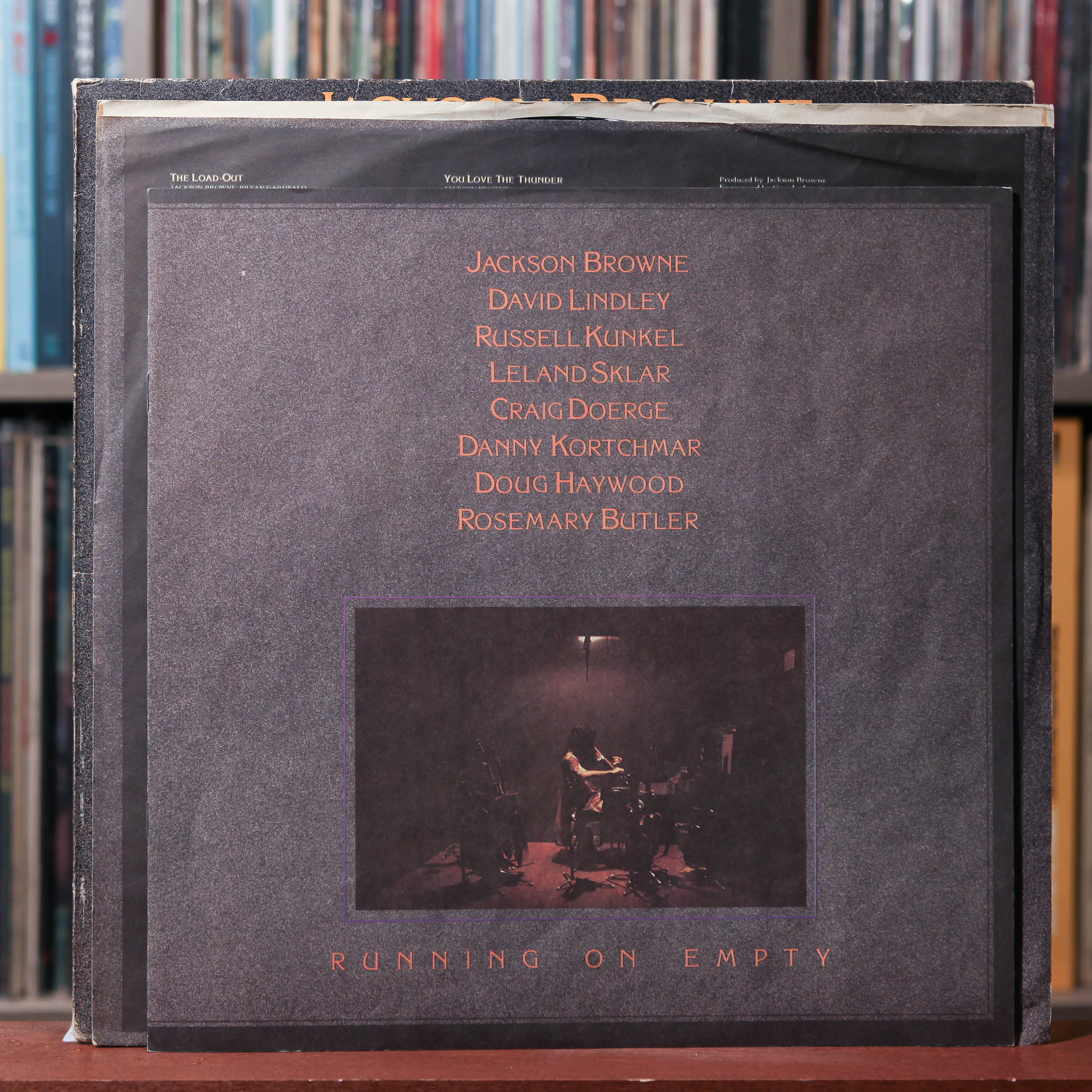 Jackson Browne - Running On Empty - W/ BOOKLET 1977 Asylum Records, VG