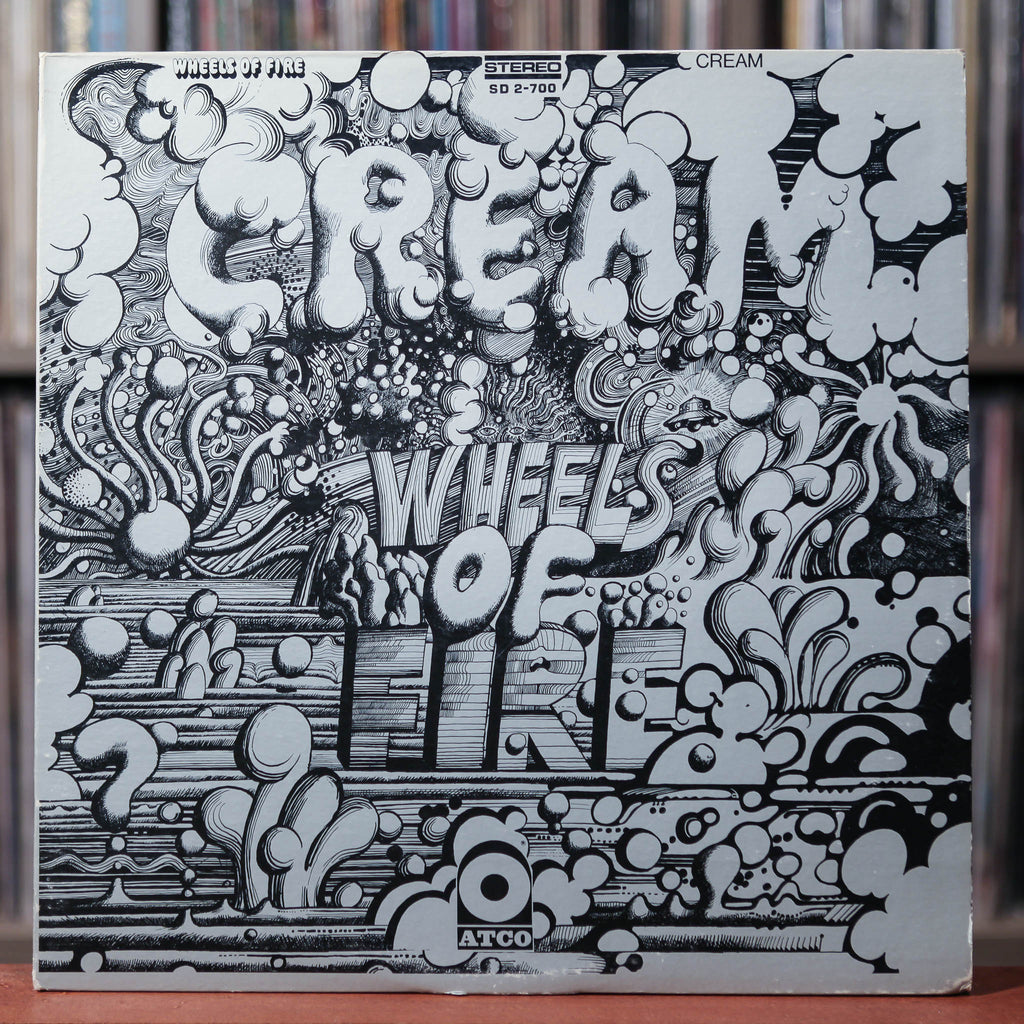 Cream - Wheels Of Fire - 1968 ATCO, VG+/VG
