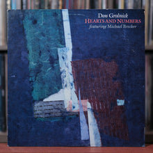 Load image into Gallery viewer, Don Grolnick Featuring Michael Brecker - Hearts And Numbers - 1985 Hip Pocket Records, VG+/EX
