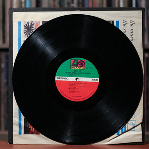 Crosby Stills Nash and Young - Deja Vu - 1977 Atlantic, EX/VG