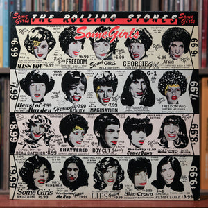 The Rolling Stones - Some Girls - CELEBRITY FACES 1978 Rolling Stones Records