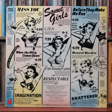 Load image into Gallery viewer, The Rolling Stones - Some Girls - CELEBRITY FACES 1978 Rolling Stones Records
