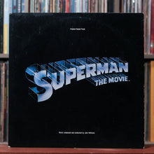 Load image into Gallery viewer, John Williams - Superman The Movie (Original Sound Track) - 2LP 1978 Warner Bros. Records, VG/VG
