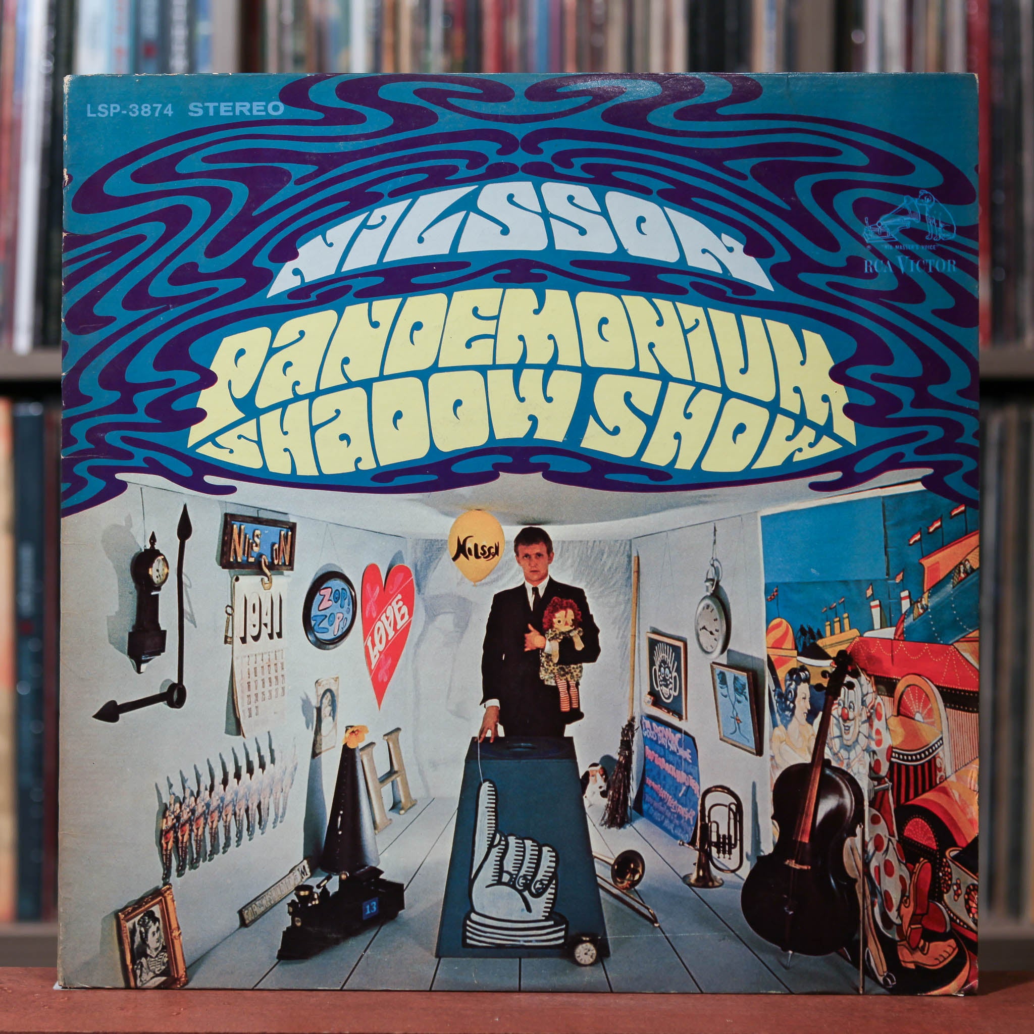 Harry Nilsson - Pandemonium Shadow Show - 1967 RCA Victor, VG+/VG