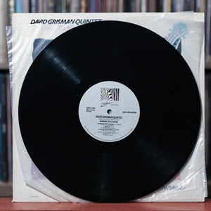 David Grisman Quintet - Svingin' With Svend - 1988 Zebra Acoustic Records, VG+/EX