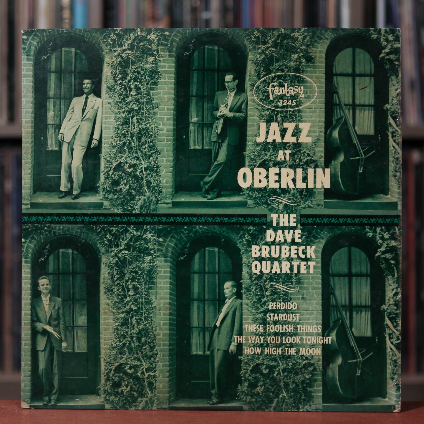 The Dave Brubeck Quartet - Jazz At Oberlin - Red Vinyl - 1958 Fantasy, VG+/VG