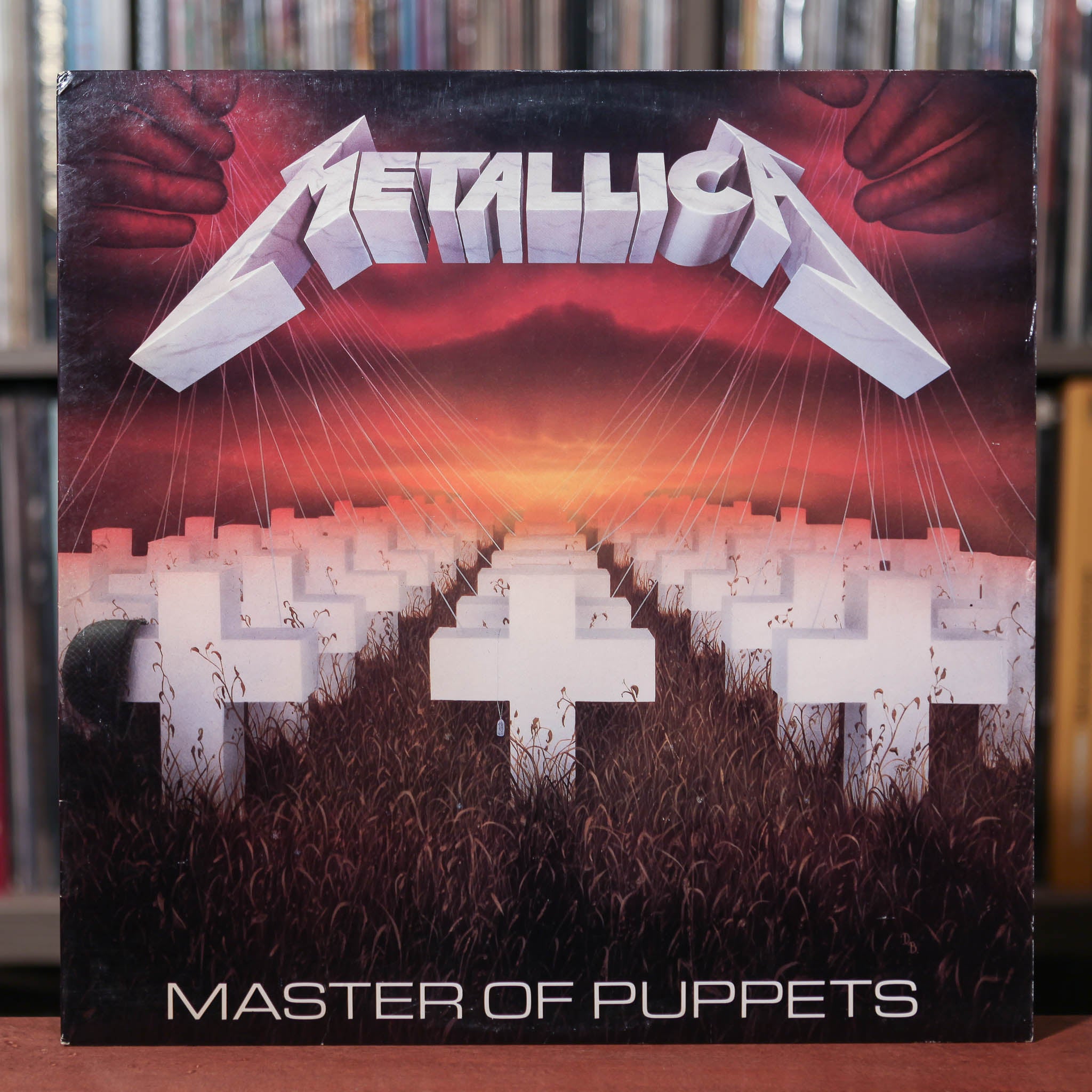 Metallica - Master Of Puppets - 1986 Elektra, VG/EX