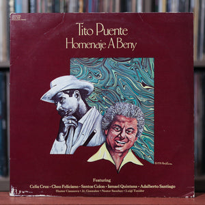 Tito Puente - Homenaje A Beny - 1978 Tico, VG/VG+