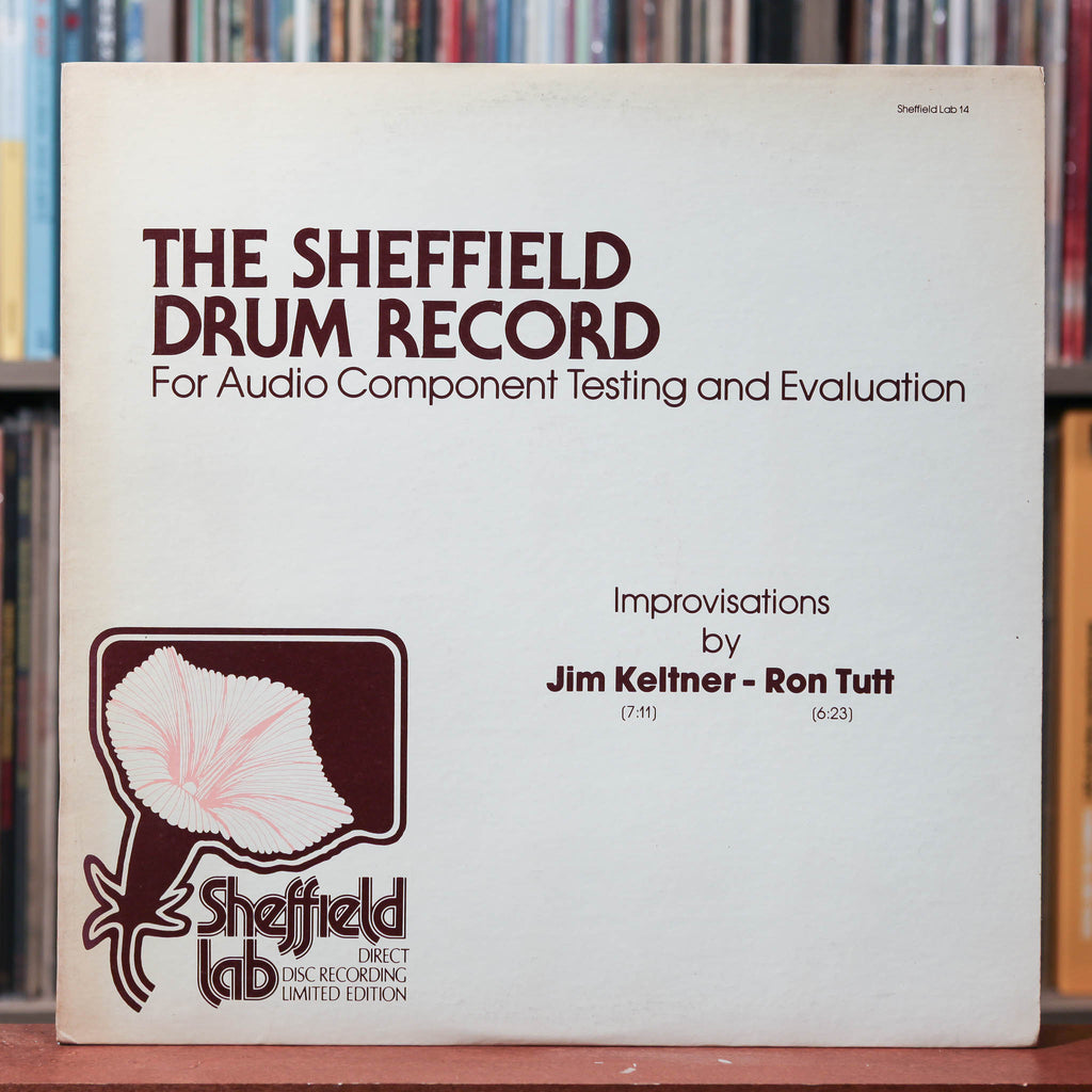 Jim Keltner - The Sheffield Drum Record - 1981 Sheffield Lab, VG+/EX