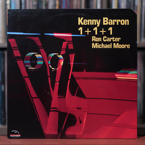 Kenny Barron, Ron Carter, Michael Moore - 1+1+1 - 1986 Blackhawk Records, VG+/EX