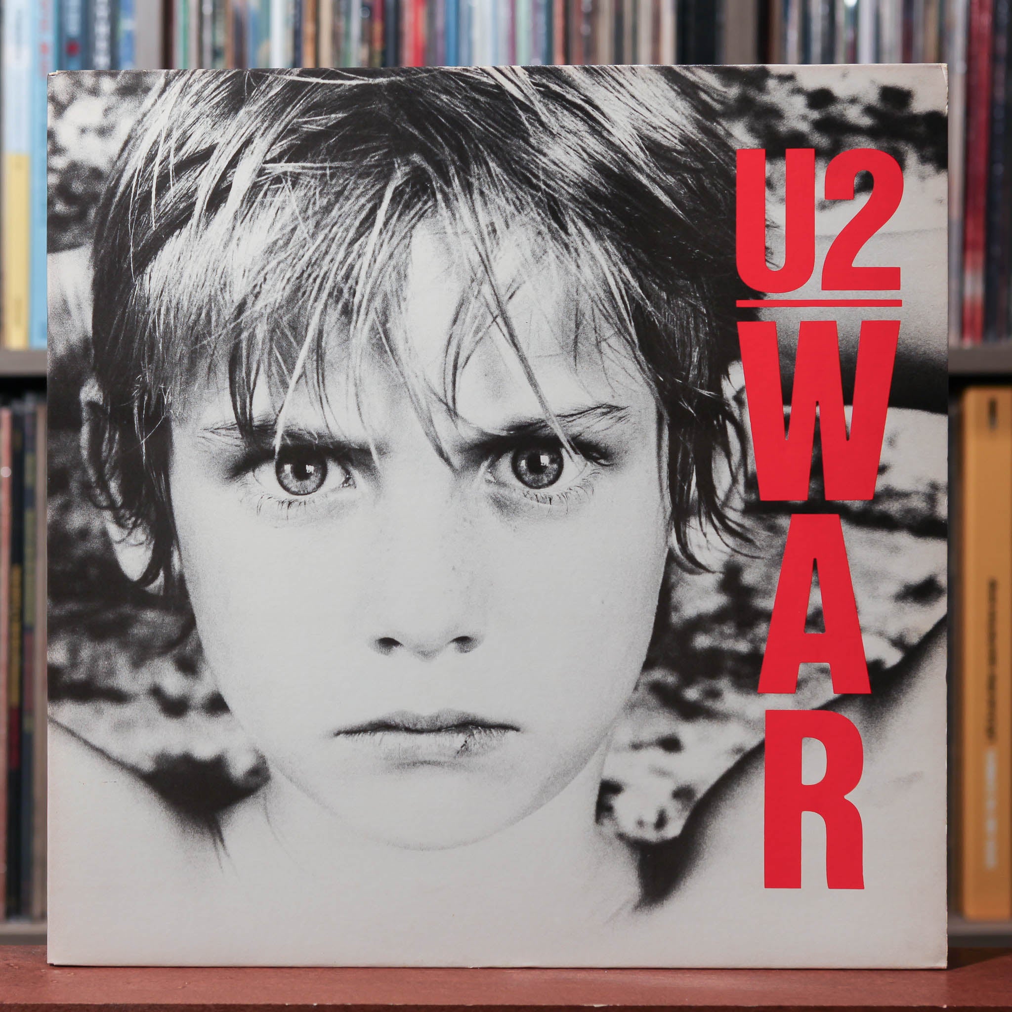 U2 WAR LPレコード U2 - War - 1983 Island Records, VG+/VG