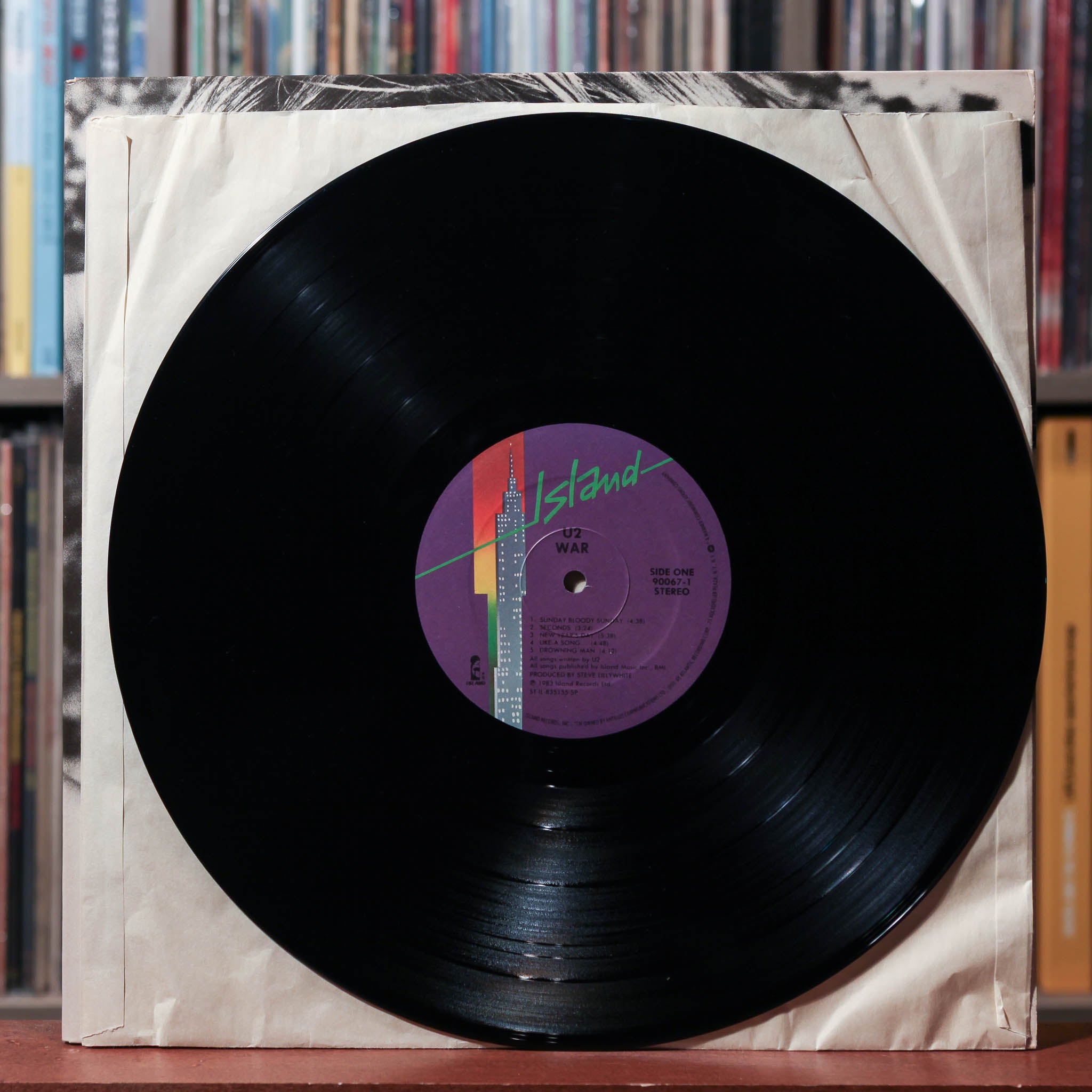 U2 - War - 1983 Island Records, VG+/VG