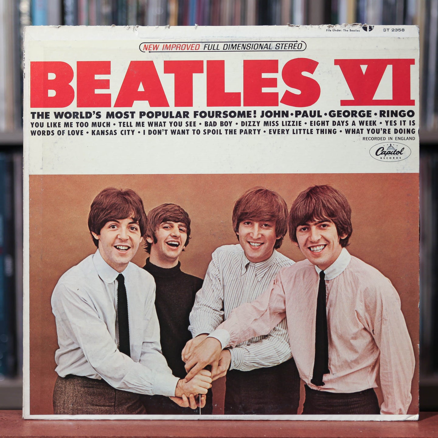 The Beatles - Beatles VI - 1971 Capitol, VG/VG+