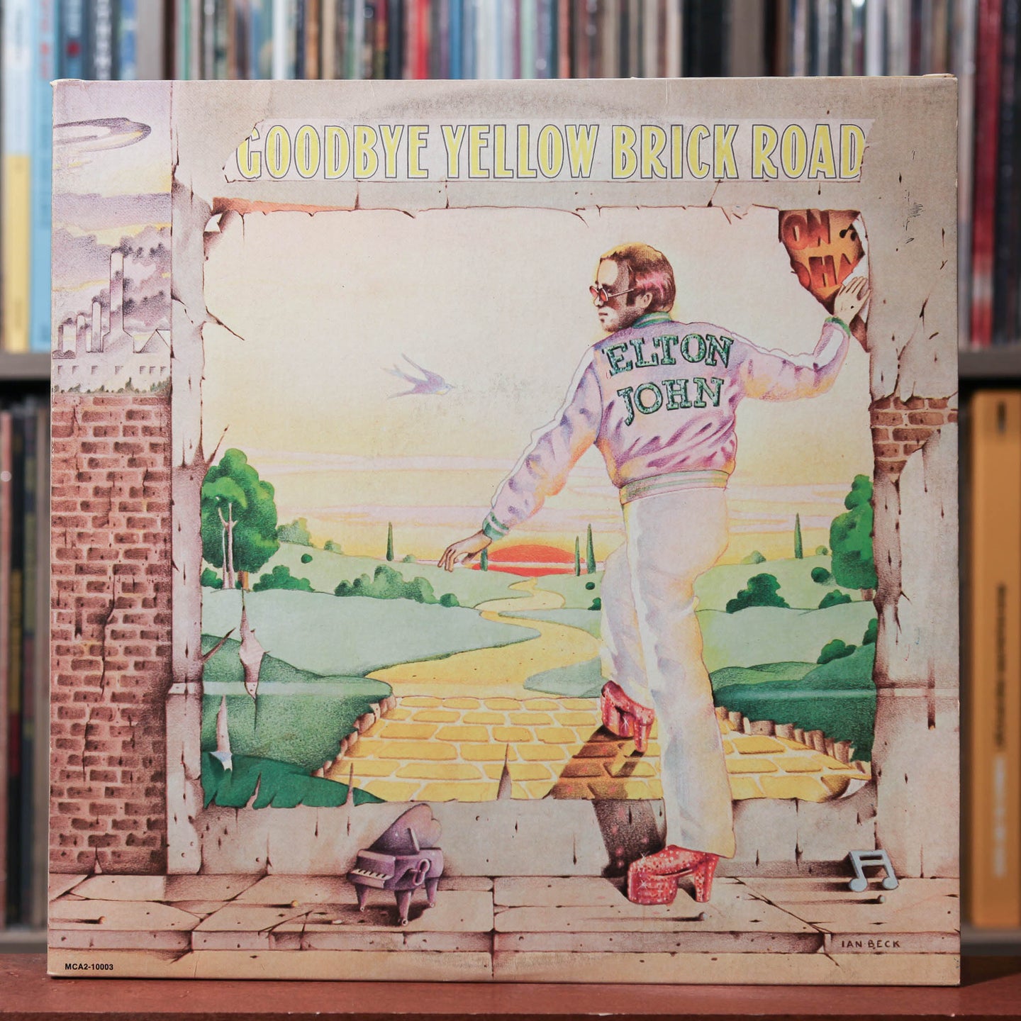 Elton John - Goodbye Yellow Brick Road - 2LP 1973 MCA Records, VG+/VG