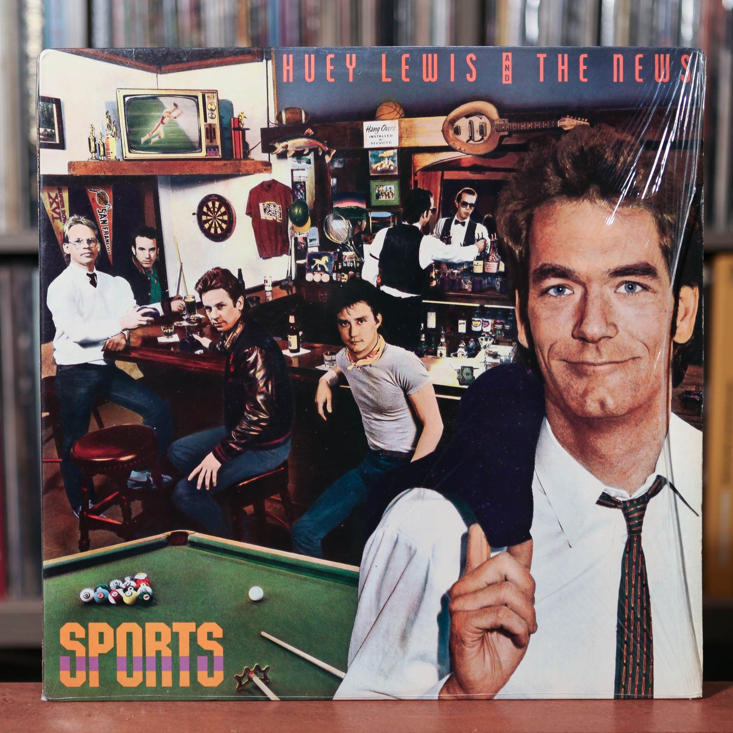 Huey Lewis And The News - Sports - 1983 Chrysalis, EX/EX w/Shrink