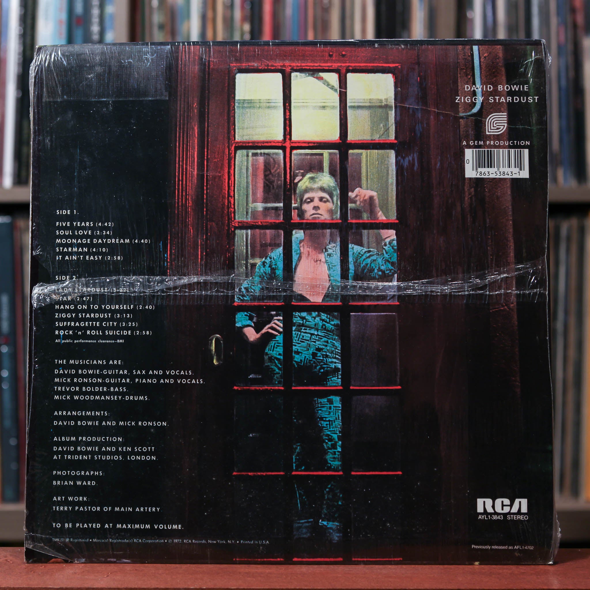 David Bowie - The Rise And Fall Of Ziggy Stardust - 1980 RCA Victor