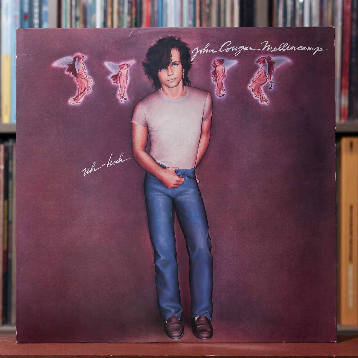 John Cougar Mellencamp - Uh-Huh - 1983 Riva, VG/VG+