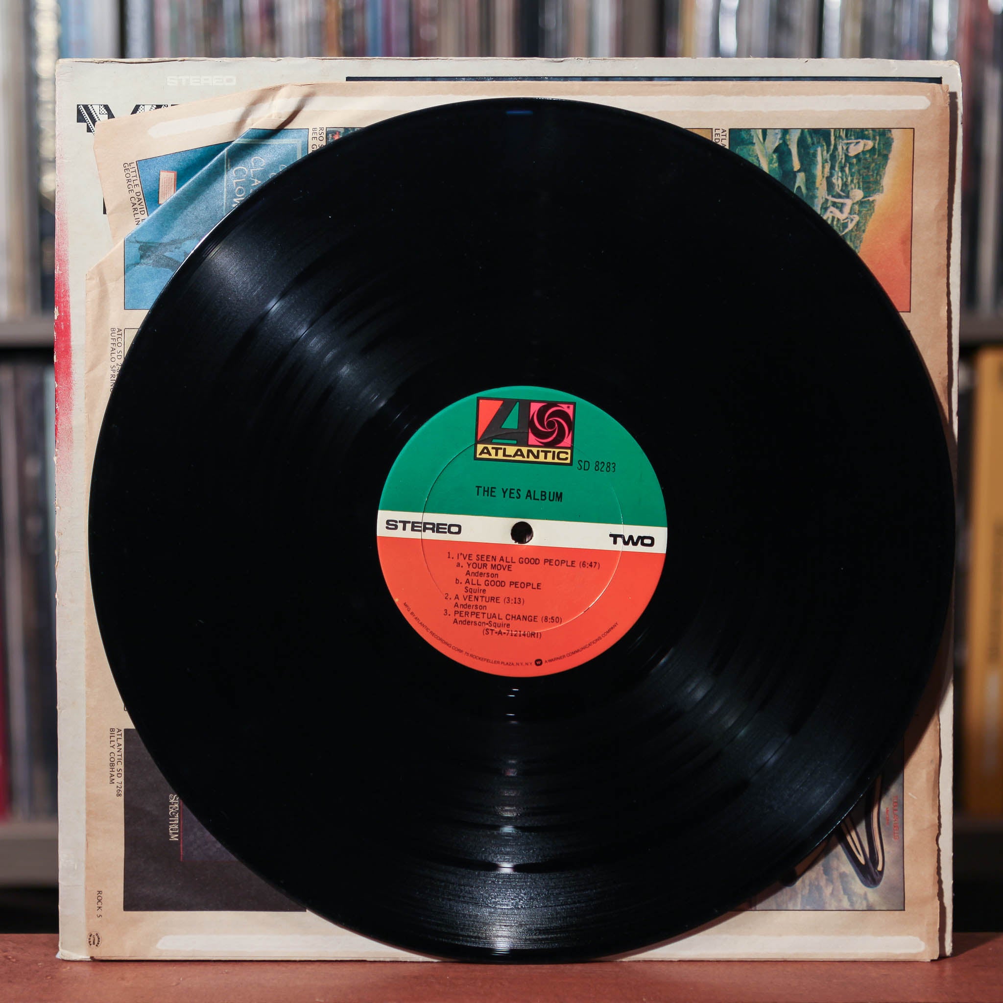 Yes - Time And A Word - 1970 Atlantic, VG/VG