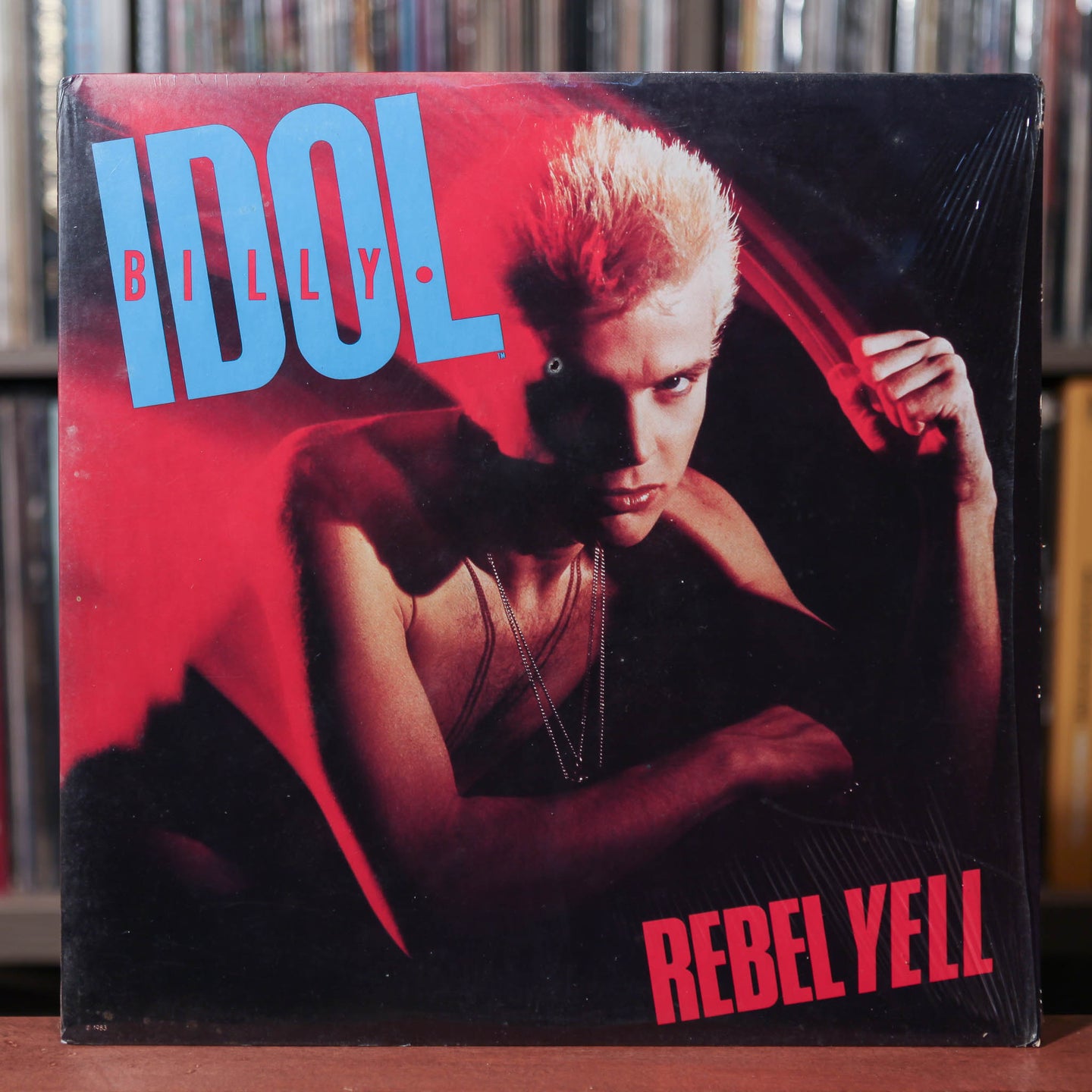 Billy Idol - Rebel Yell - 1983 Chrysalis, EX/EX w/Shrink and Hype