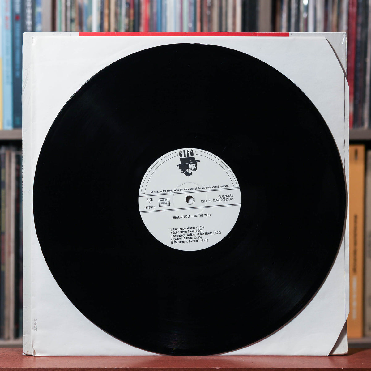 Howlin Wolf I Am The Wolf Germany In Shrink 1980 S Cleo Vg Vg