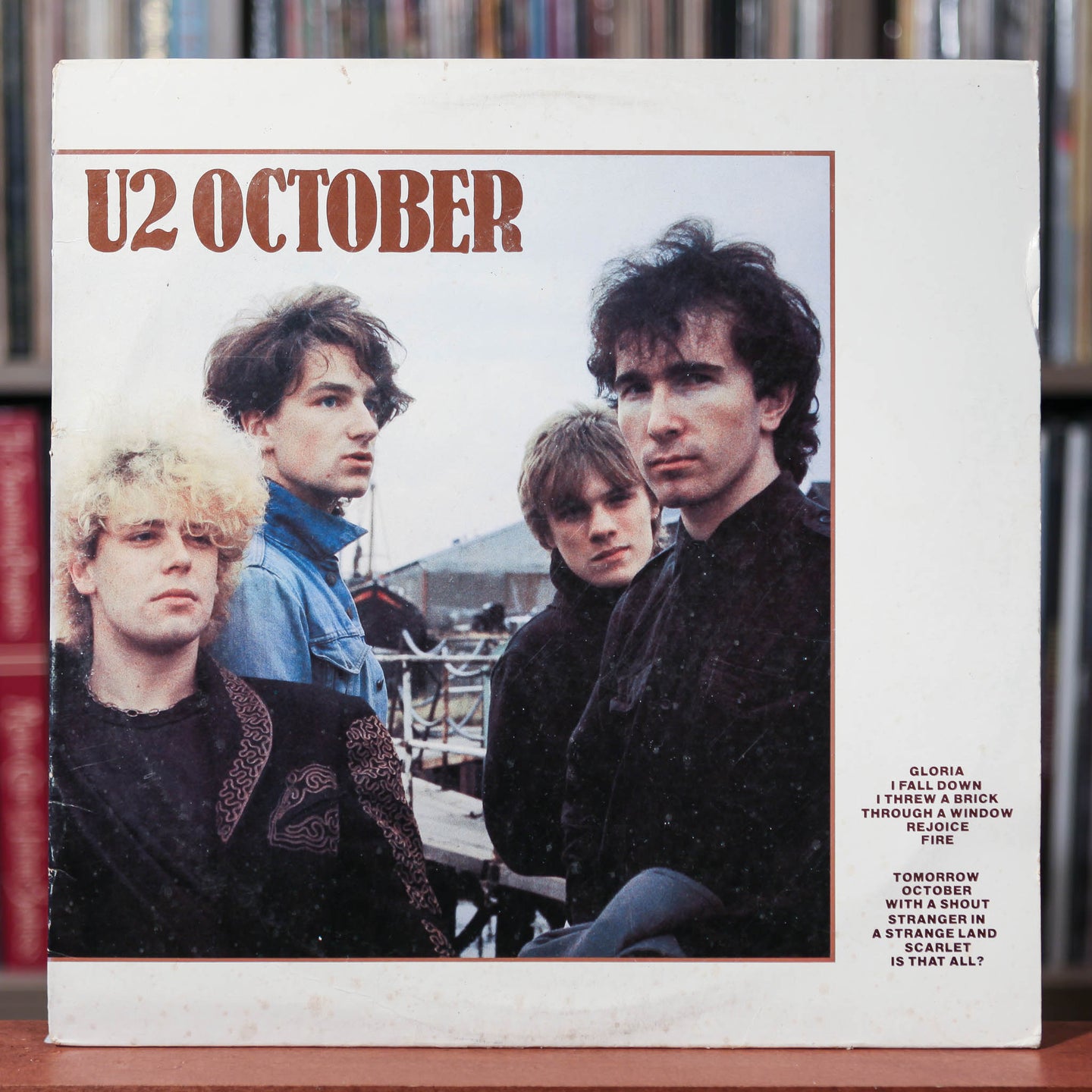 U2 - October - 1981 Island, VG/VG