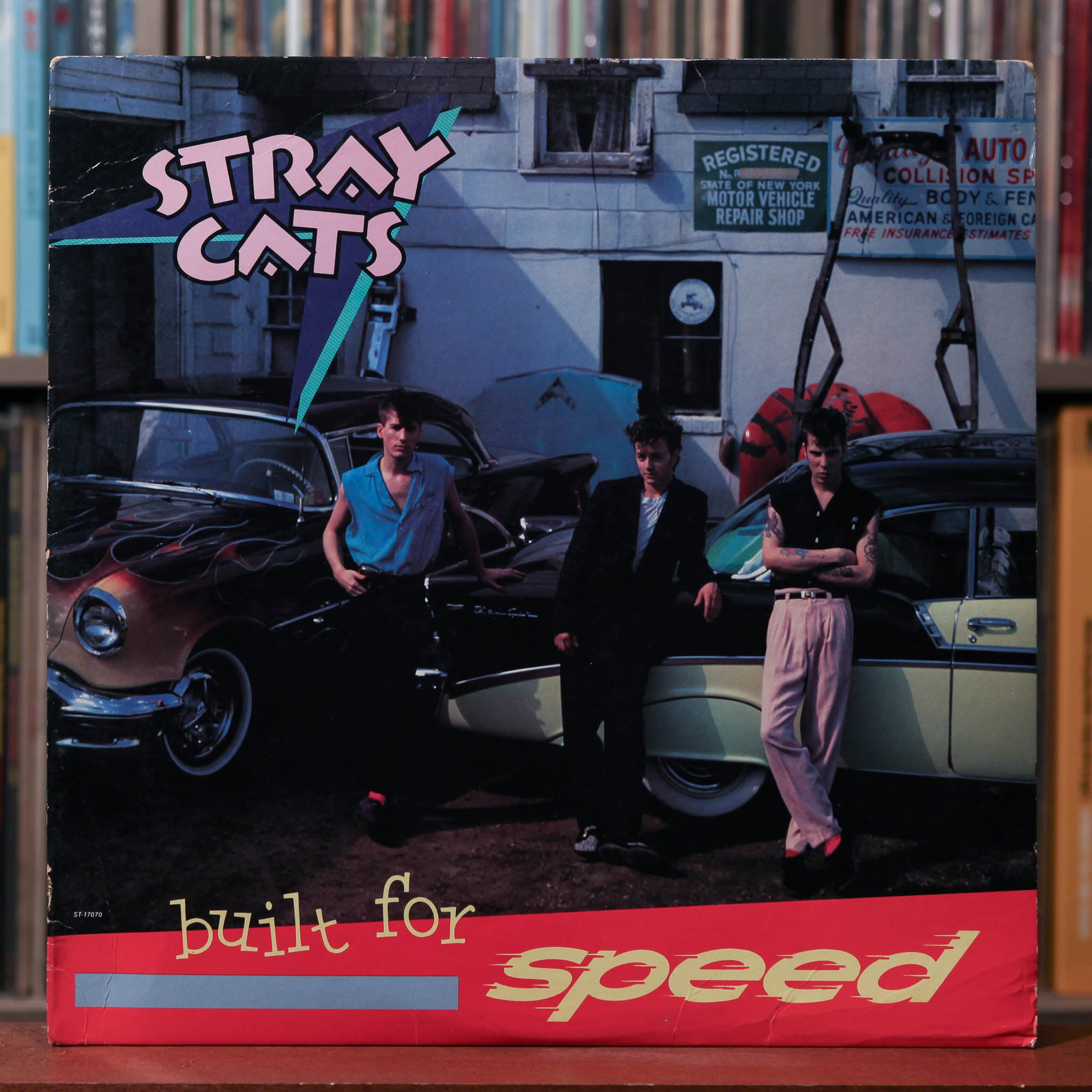 Stray Cats - Built For Speed - 1982 EMI America, VG/VG