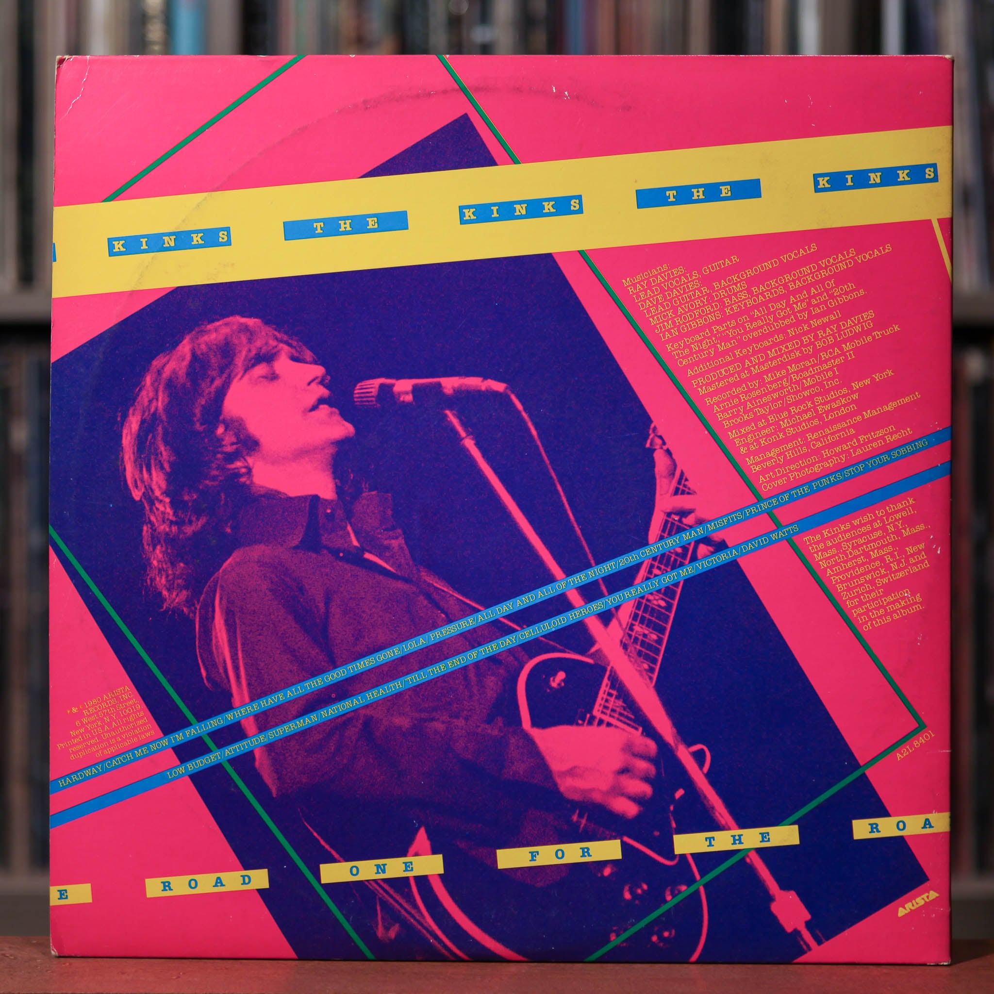 Kinks - One For The Road - 2LP - 1980 Arista, EX/EX