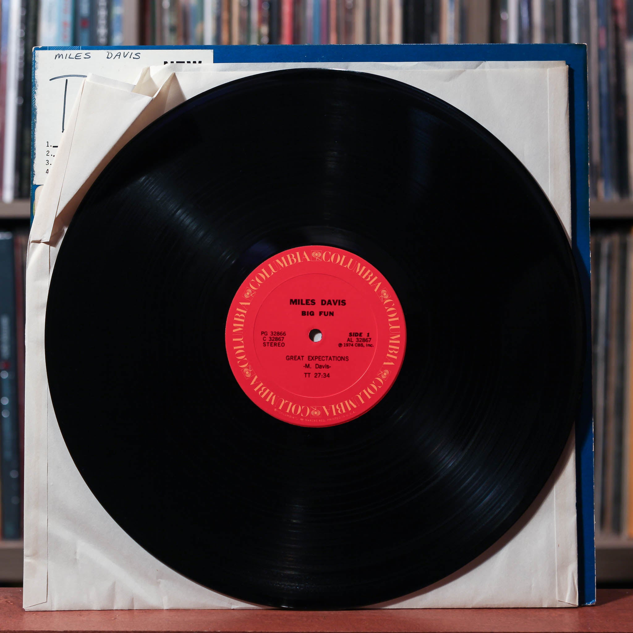 Miles Davis - Big Fun - 1974 Columbia, VG/VG+
