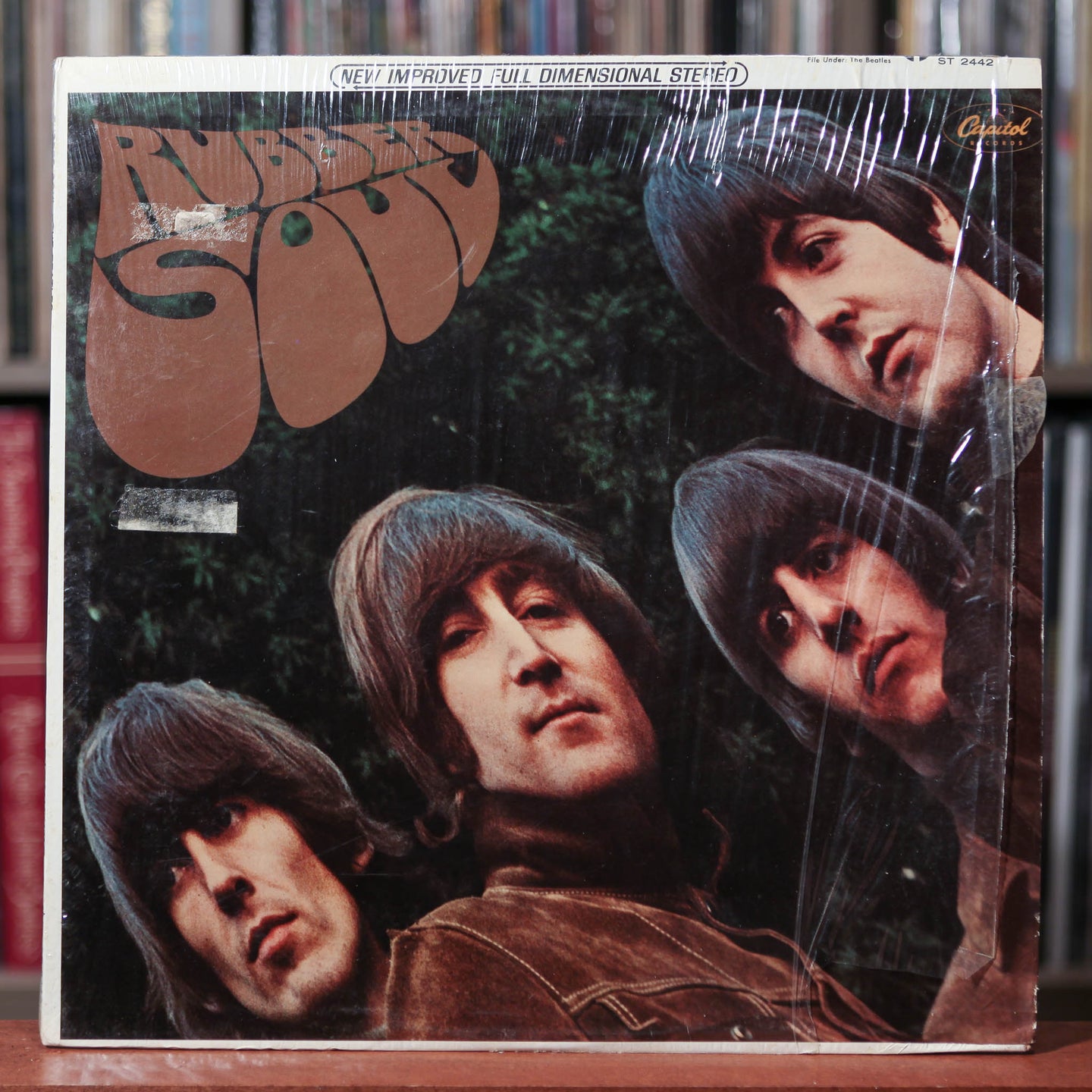 The Beatles - Rubber Soul - 1971 Capitol, EX/VG w/Shrink