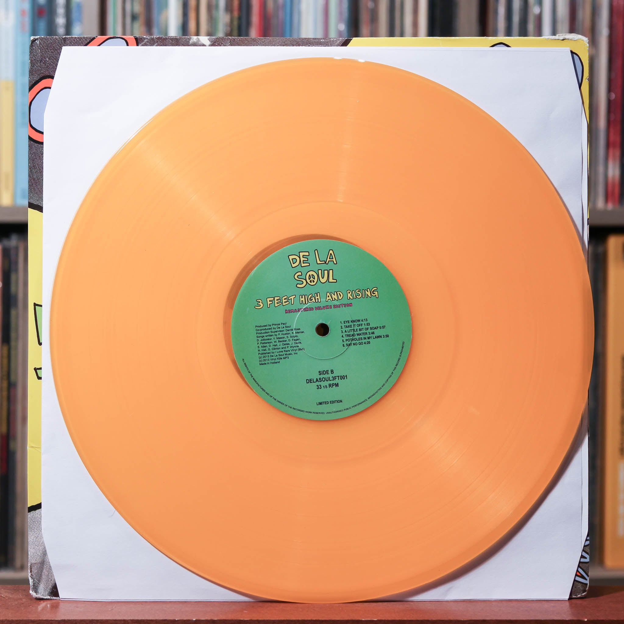 De La Soul - 3 Feet High And Rising - 3LP CLEAR / COLORED VINYL NETHER