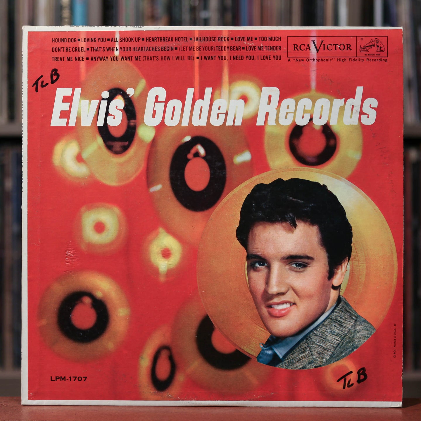 Elvis Presley - Elvis' Golden Records - RCA Victor, 1958, VG+/VG+